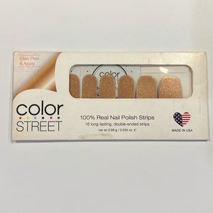 Color Street - Nail Polish Strips - Penny Lane, unopened (but blemished package)